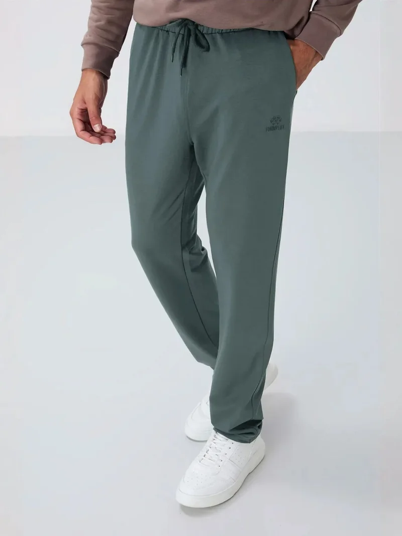 تومي لايف TOMMY Men's Regular-Fit Cotton Blend Sweatpants