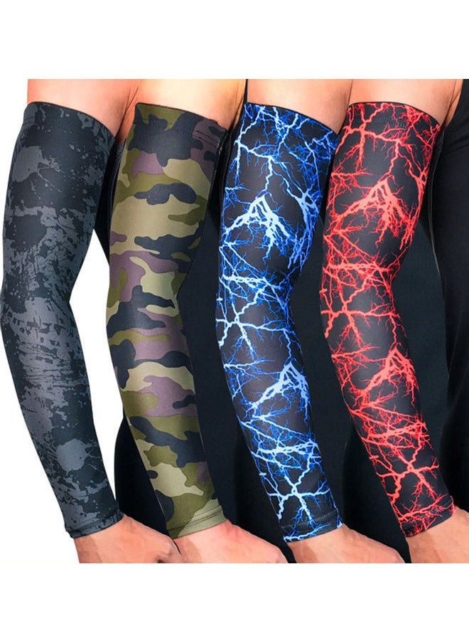 Generic - High-elastic Arm Sleeves Sun UV Protection Cover Protector Pads Elbow Support 20*10*20cm - Image 1