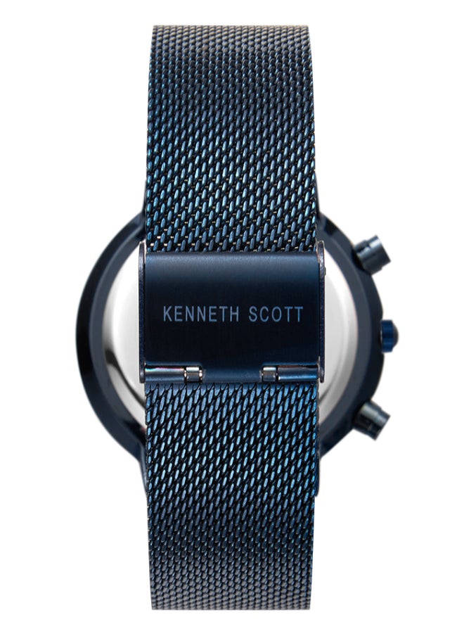 KENNETH SCOTT - ساعة يد تناظرية من الفولاذ المقاوم للصدأ K22133-NMNN - Image 1