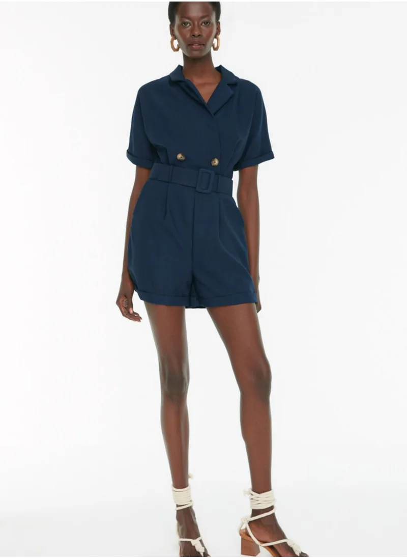 trendyol Double Breasted Blazer Playsuit