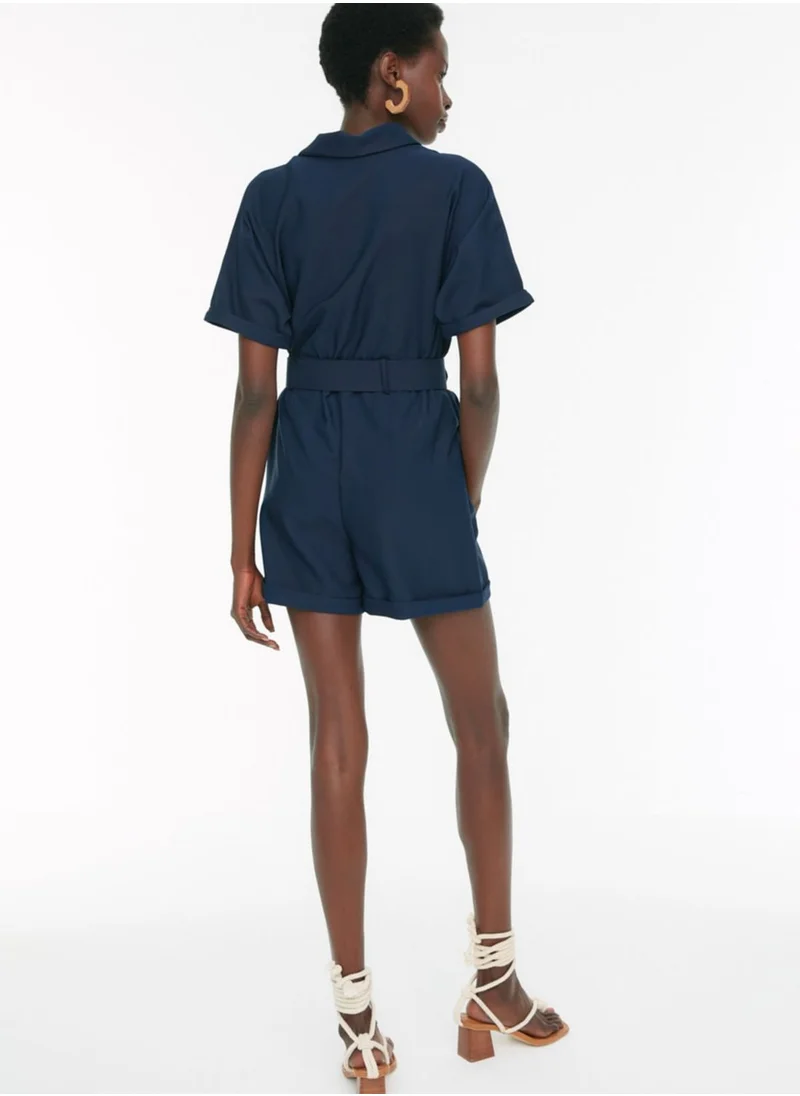 trendyol Double Breasted Blazer Playsuit
