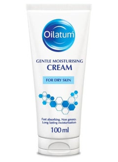 Oilatum Oilatum Gentle Moisturising Cream 100ml – Fast Absorbing, Non-Greasy Formula for Dry Skin  - Image 1