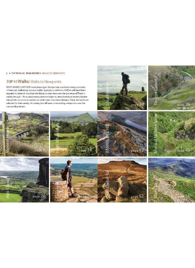 Walks to Viewpoints (Top 10 Walks): Walks to the most stunning views in the Peak District