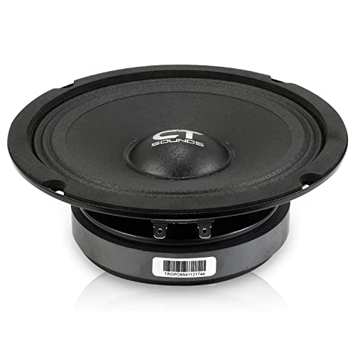 CT Sounds TROPO65-4 6.5” Shallow Mount Midrange Speaker, 175 Watts RMS, Each - Image 5