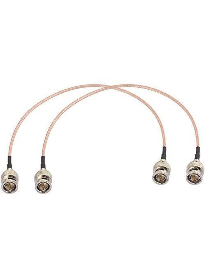 Superbat 3G HD SDI Cable BNC Cable 1ft 30cm 75 ohm for Cameras BMCC Video Equipment Supports HD-SDI 3G-SDI 4K 8K SDI Video Cable (Straight,2Pcs) - Image 1