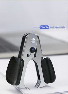 Desk Stapler Set Includes Stapler, Staple Remover, Belt 640 Pieces Standard 24/6 Staples 1-25 Page Capacity Small Manual Stapler Suitable for Office School Students Three-in-One Set Black - pzsku/ZDA7BE73CC9FAB0B31952Z/45/_/1698398799/e36958cc-c095-4c89-9d78-4b6d66654a7c