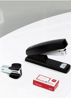 Desk Stapler Set Includes Stapler, Staple Remover, Belt 640 Pieces Standard 24/6 Staples 1-25 Page Capacity Small Manual Stapler Suitable for Office School Students Three-in-One Set Black - pzsku/ZDA7BE73CC9FAB0B31952Z/45/_/1698398801/e5382e0f-6651-49a8-8372-d597f8488cc4