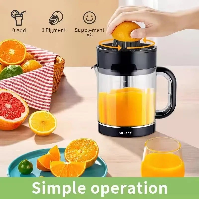 RAF Sokany SK-CZ-626 Electric Citrus Juicer – Powerful & Easy to Use - Image 3