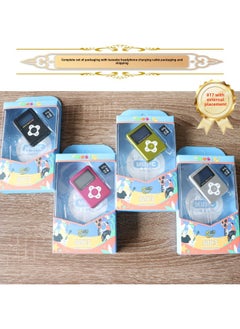 Generic There Is An Off-screen Card Mp3 Student Mini Flashlight MP3 Player Full Set Of Accessories Packaging With Song Card Mp3-Body Color:803 Host + 128m (card) + Paper Box Earphones Charging Cable-Memory Capacity:Complete Package With 128m Card  - Image 4