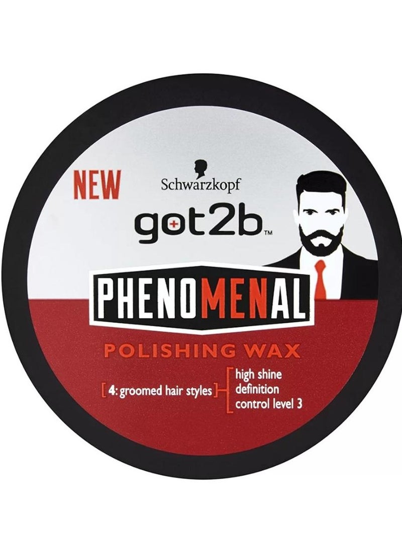 Schwarzkopf Got2b PHENOMENAL Polishing Wax 100ml - Image 1