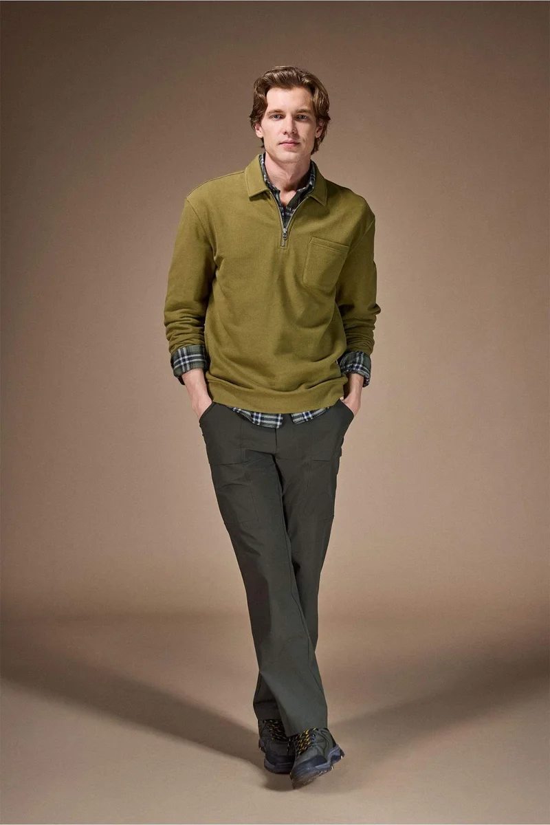 ديفاكتو Elastic Waist Quick Drying Trousers
