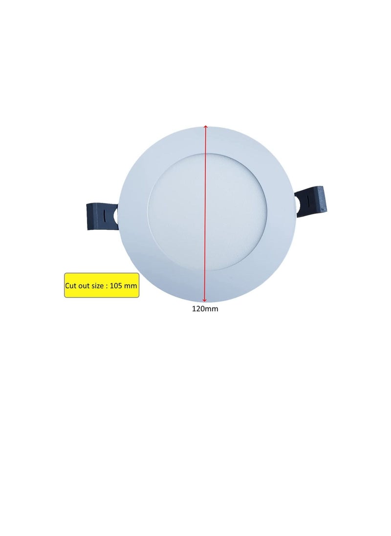 ليدفانس Ledvance 105 9W 830 3000 K 20X1 ME مصباح LED نحيف مستدير للأسفل ، أبيض  - Image 3