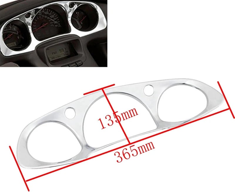 QASULER Motorcycle Speedometer Trim Ring for Goldwing GL1800 - Image 2
