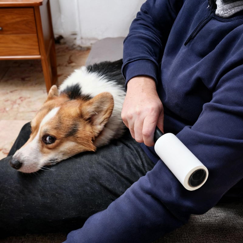 Lint Roller, 660 Sheets with 3 Handles, Pet Hair Remover for Laundry and Clothes, Extra Sticky Lint Rollers for Pet Hair, Dog & Cat Hair Removal Tool, Reusable Lint Brush for Furniture, Car, Wardrobe - Image 4