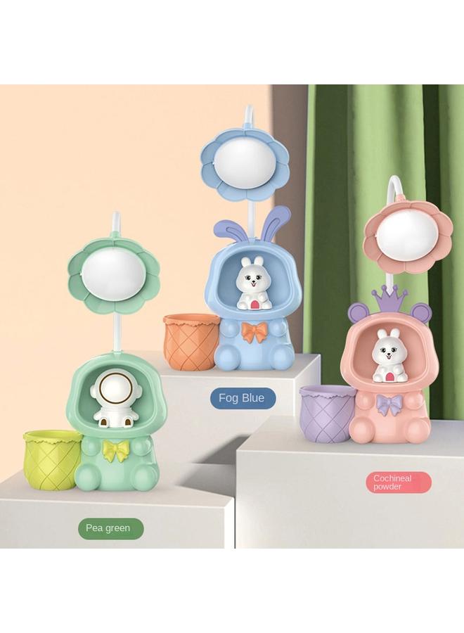 Bluejw Cartoon Student LED Desk Lamp Learning Lamp Folding Eye Protection Charging Desk Lamp New Creative Night Light Wholesale - Image 1