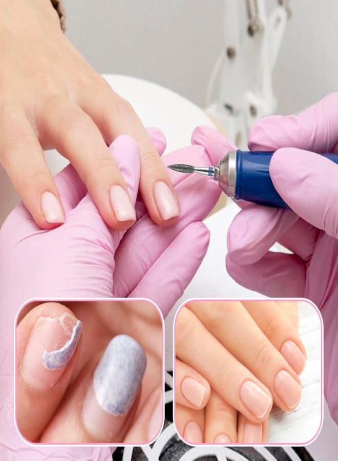 Nail polish head set   Silver   10PC - Image 4