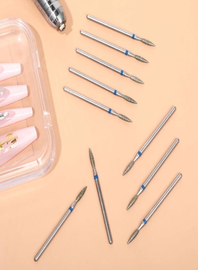 Nail polish head set   Silver   10PC - Image 2