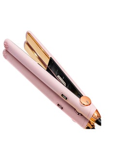 TYMO Flat Iron Hair Straightener and Curler 2 in 1 with 10s Fast Heating, 1 Inch Professional Titanium Straightening Curling Iron with 32 Adjustable Temp and Automatic Shut Off