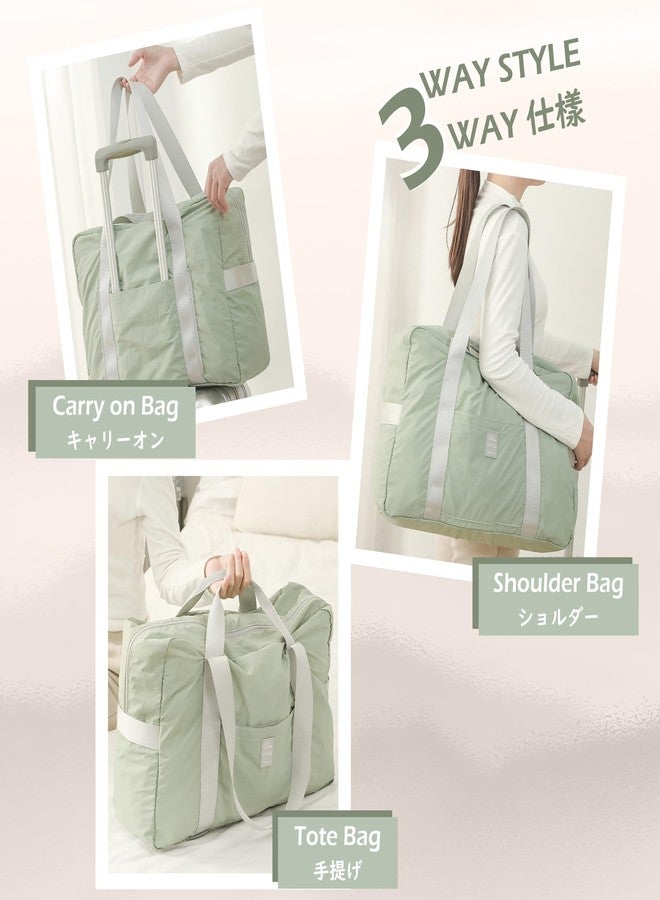 تراي وندر حقيبة سفر TRIWONDER مقاومة للماء، حقيبة حمل لعطلة نهاية الأسبوع، حقيبة مستشفى للولادة، حقيبة أمتعة ليلية مع جيب لعربة السفر (03 أزرق داكن) - Image 4