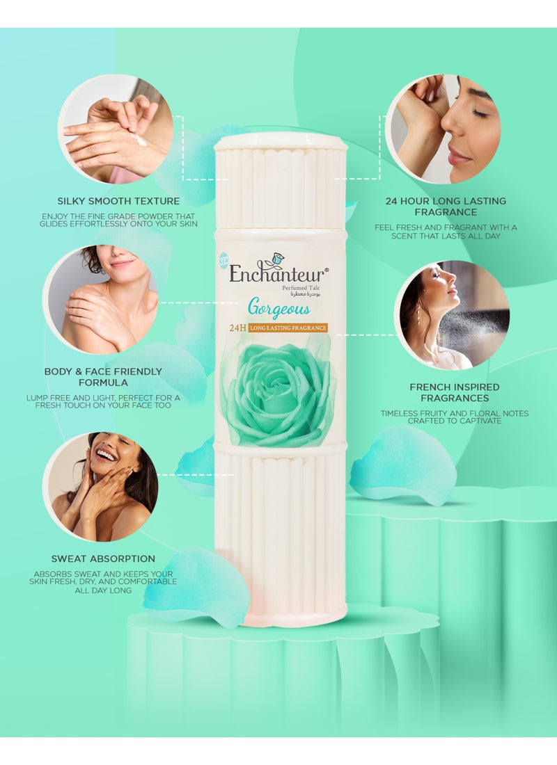 Enchanteur Gorgeous Talc Fragrance Powder - Image 3