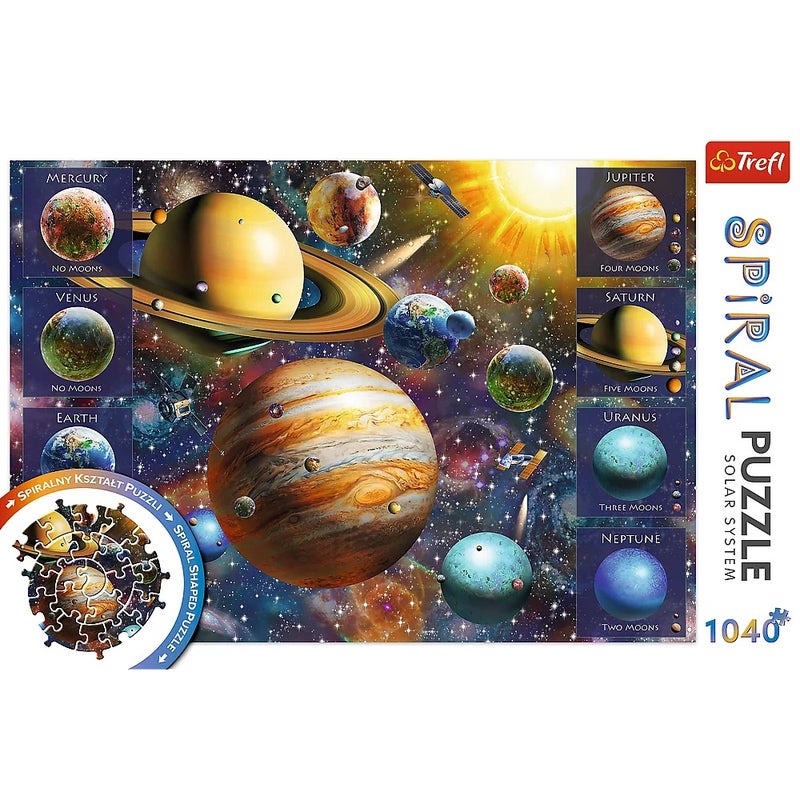 Trefl - Solar System Spiral Puzzle 1040 Pieces - 40013 - Image 3