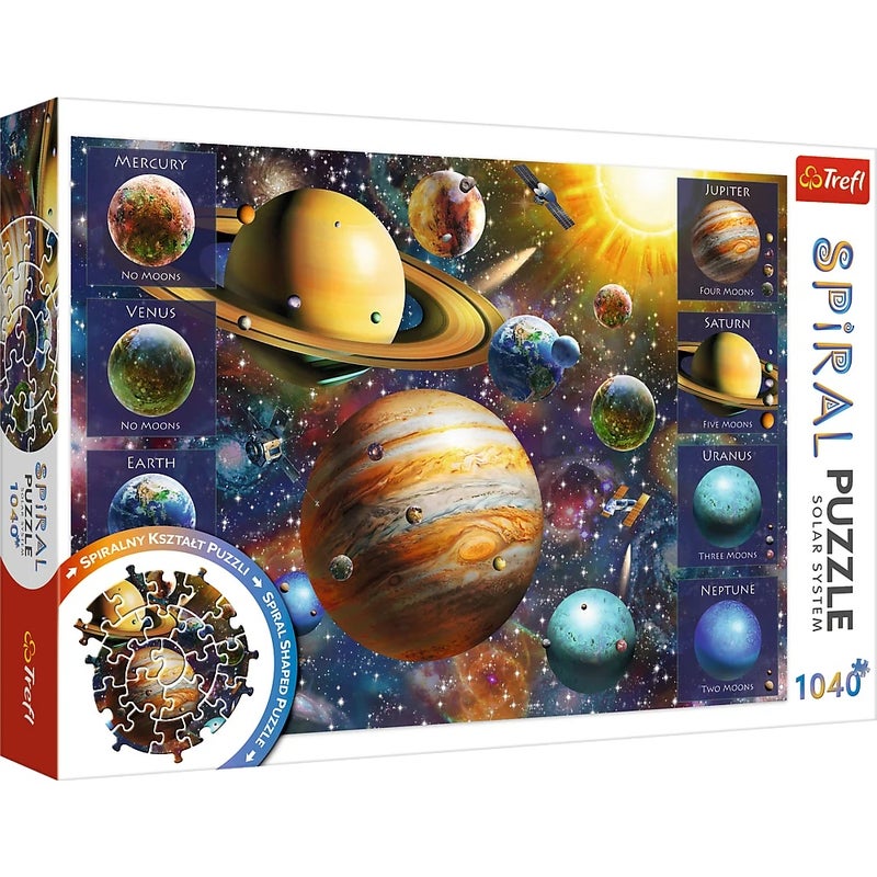 Trefl - Solar System Spiral Puzzle 1040 Pieces - 40013 - Image 1