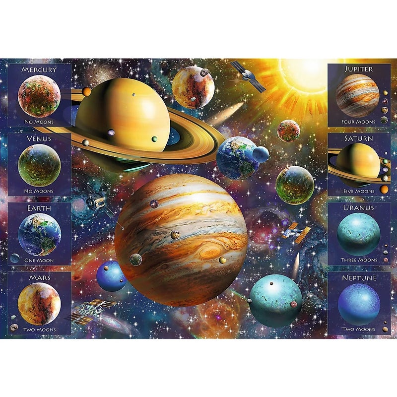 Trefl - Solar System Spiral Puzzle 1040 Pieces - 40013 - Image 2