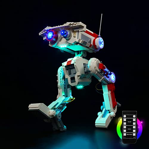 VONADO LED Light Kit Compatible with BD1 75335 Building Set No Lego Model Remote Control Lighting for BD1 Droid ONLY Light - Image 1