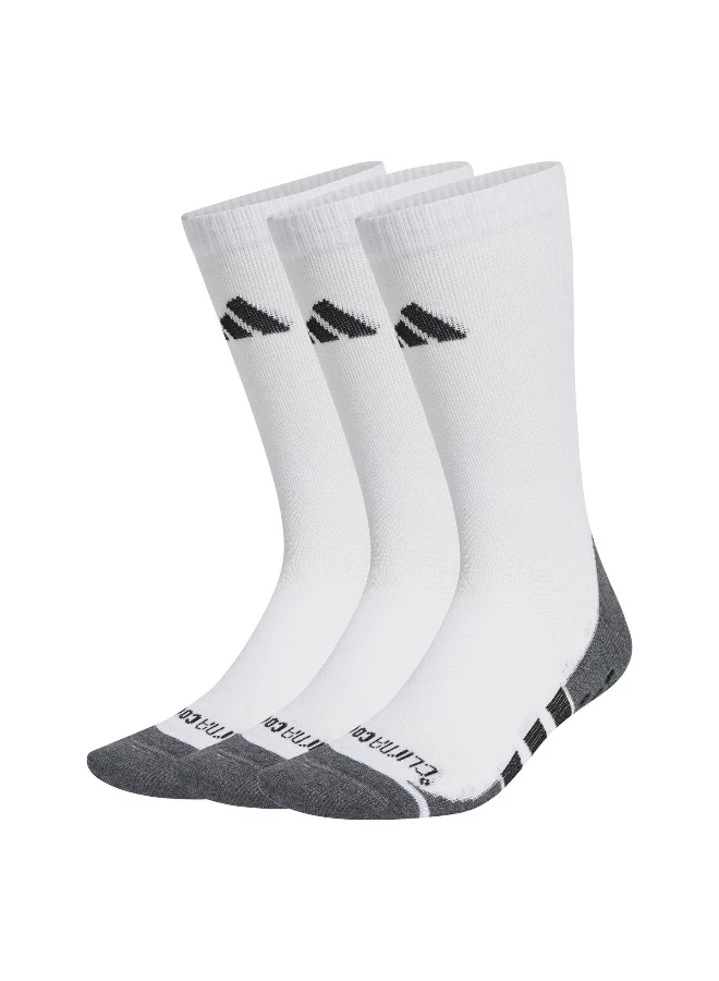Adidas Prf Grp Cc Crw White Training Socks For Unisex 4.5 - 5.5
