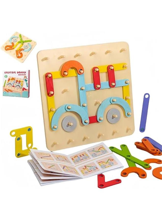 Wooden Board, Montessori Educational Toys for Early Childhood，3 Year Old+ - Image 1