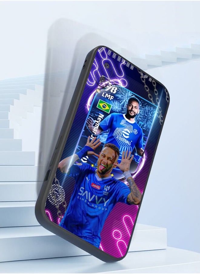 Generic - Protective Shockproof Case Cover For Samsung Galaxy A02(EU) Neymar football fashion gesture Drawing - Image 1