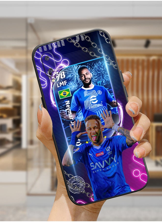 Generic - Protective Shockproof Case Cover For Samsung Galaxy A02(EU) Neymar football fashion gesture Drawing - Image 1