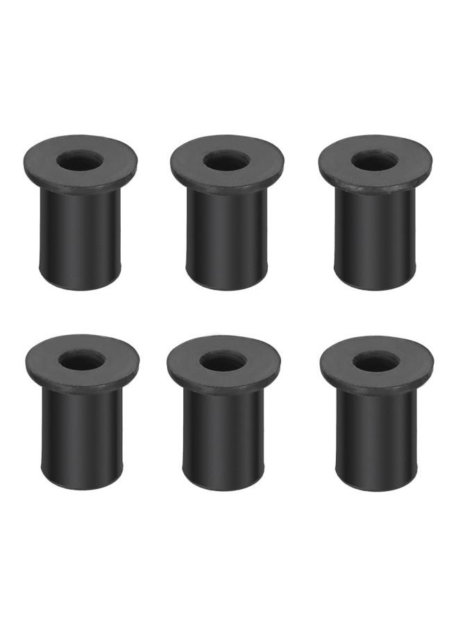 Generic 6-Piece Kayak Rubber Well Nut Set 8x4x1.5cm  - Image 1