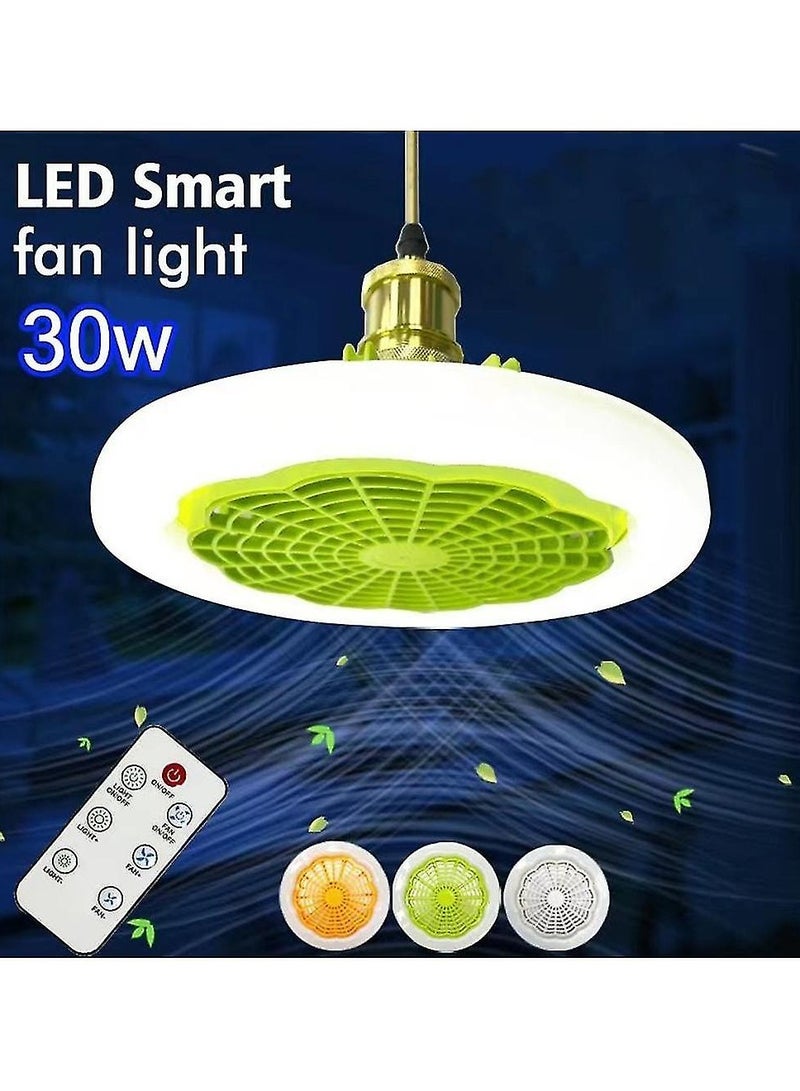 GENNEXT Led Smart Fan Light Ceiling Fan Remote Control Indoor Led Fan 30w - Image 2
