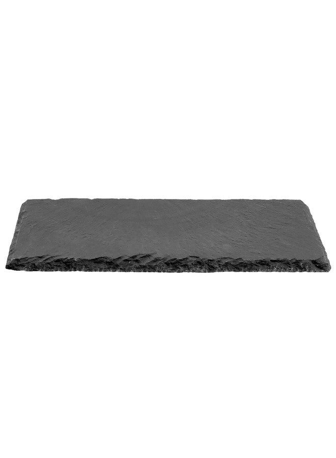 PINGEUI 8 Pack Black Slate Board, 10x5 Inch Rectangle Slate Cheese Board, Individual Stone Plates for Coffee Table, Wooden Table, Home Decor, Bar - Image 4