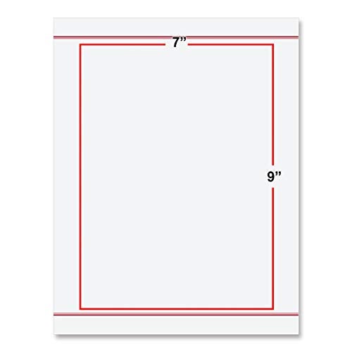 PaperDirect Red Executive Horizon Stationery, Letters, Cards, Invites, Border Papers, Letterhead 8.5 x 11, 100 sheets, Elegant Premium Business Corporate Writing Paper - Image 3