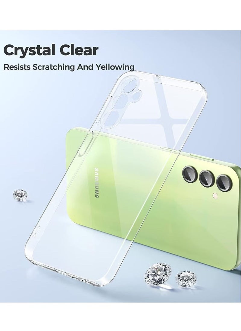 ELTRAZONE Samsung Galaxy A16 Case Cover – Crystal Clear Soft TPU Anti-Scratch Shockproof Bumper Protective Case for Samsung Galaxy A16 6.7 inch - Image 4