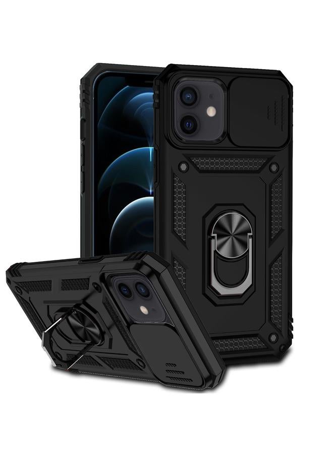Zaboon Case For iPhone 12 / 12 Pro Sliding Camshield Holder Phone Case - Image 1