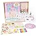 Story Magic Storybook Maker by Horizon Group USA Create Your Own Stories Hardcover Storybook Includes Stickers Markers Punch Outs Unicorn Mask 200 Storytelling Materials Perfect for Ages 4 - Image 3