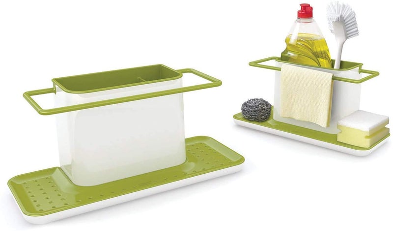 SUKHAD Kitchen Sink Tidy Self Draining Caddy with Base Stand Plastic Multi Color - Image 4