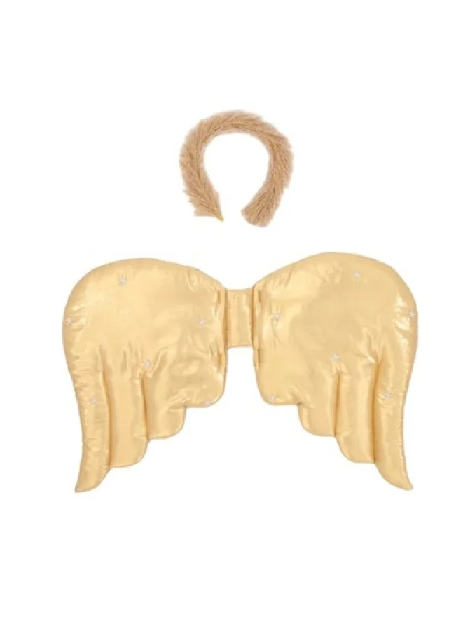 Meri Meri Gold Quilted Angel Wings