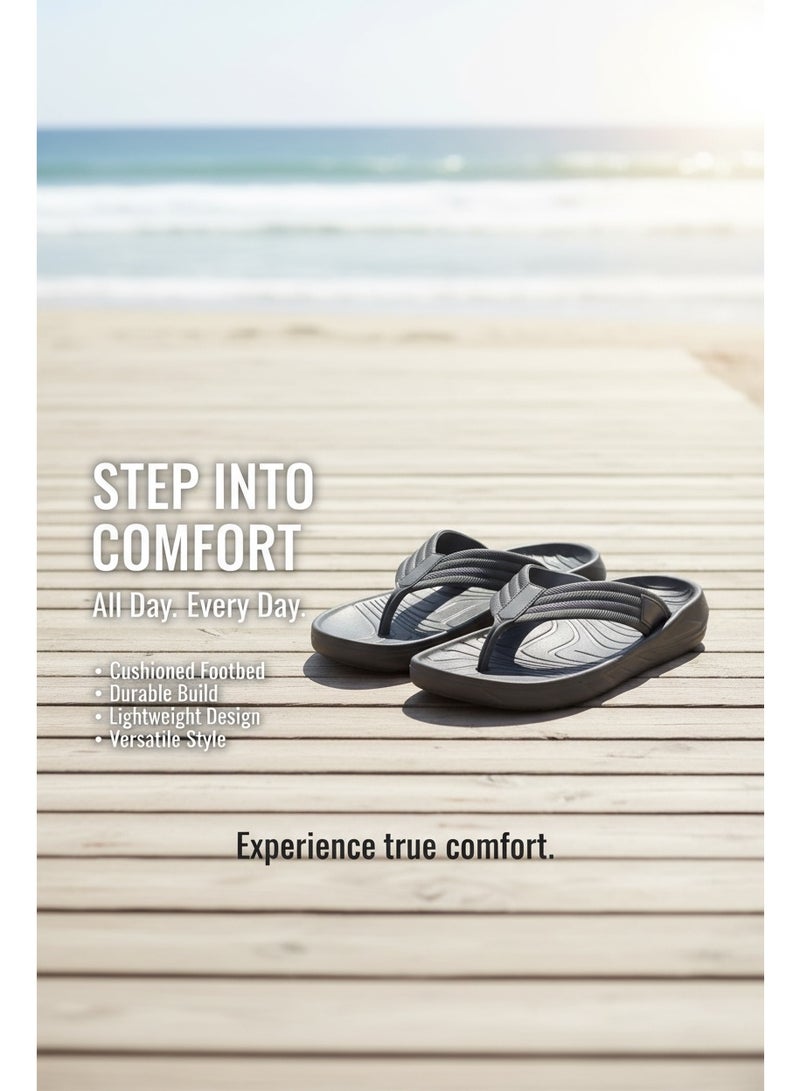 Durable & Anti-Slip EVA Men's Flip-Flops - All-Day Comfort Thong Sandals - Image 5