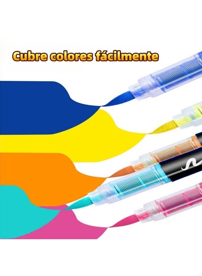 60-color acrylic paint markers, soft-bristled acrylic paint markers, quick-drying and waterproof acrylic markers, suitable for painting and DIY crafts. - Image 3