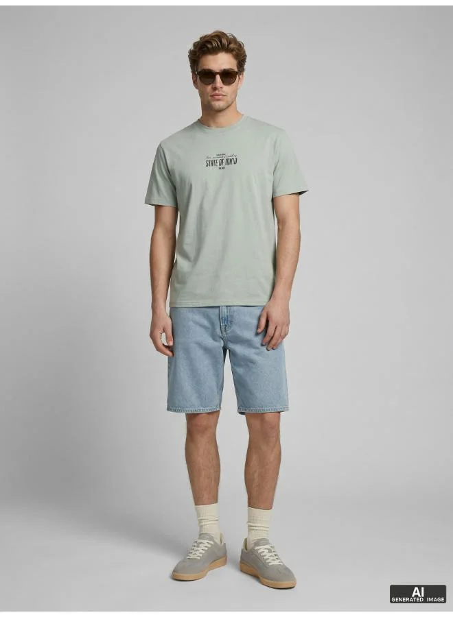 JJ Rebel  Essential Crew Neck T-Shirt for Men | Best Price UAE