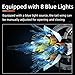 Suplanet Space Station Spaceship Building Block Set with LED Lights Exploration Station Model Building Kits with Display Stand STEM Engineering Gift for Kids Adults  Space Fans 1583 PCS - Image 4