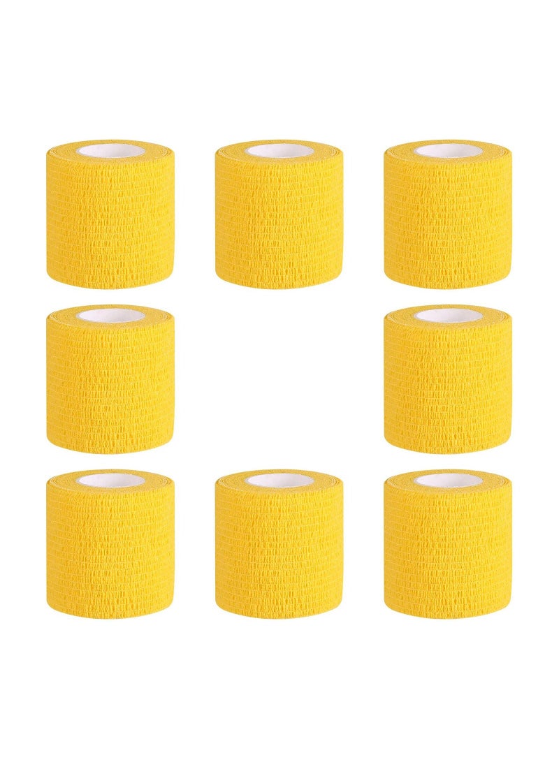SYOSI 8 Rolls Of Adhesive Bandage Self-Adhesive Non-Woven Fabric Sports Bandage - Image 1