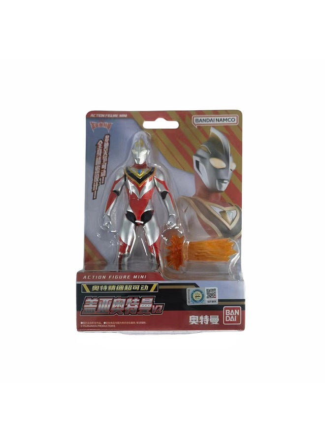 Bandai Brazer Ultraman Fine Super Movable Doll Teri Gazta Saero De Kaidiga Dai Na Toy-Color:22910-2 Fine Movable Seven Bullets [Gaia V2]] - Image 1