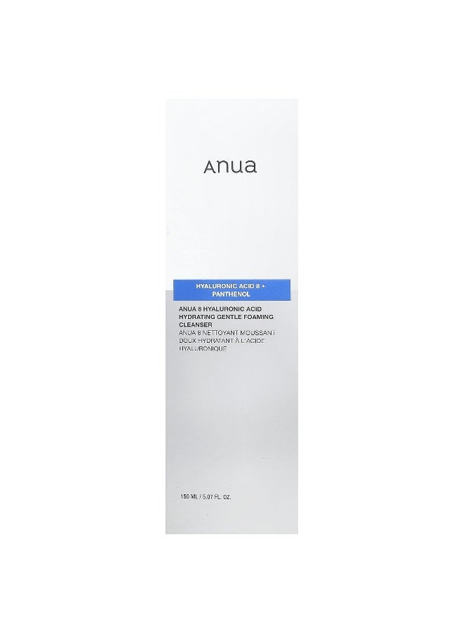 Anua Anua, 8 Hyaluronic Acid Hydrating Gentle Foaming Cleanser, 5.07 fl oz (150 ml)  - Image 2