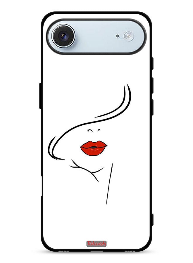 Tolwak Apple iPhone Air Protective Case Cover Girl Face Art - Image 1
