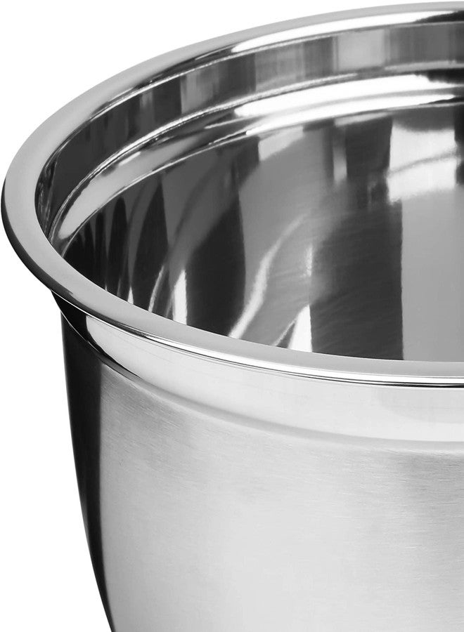 Karfe KARFEGerman Stainless Steel 22 cm Serving Bowl - 3000 ml | Versatile Mixing Bowl for Cooking and Serving | Stylish and Durable Kitchenware - Image 5